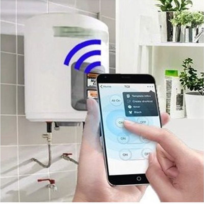 TUYA - Interruptor Calentador Agua Therma Temporizador Tuya PST-WF-UH Alexa