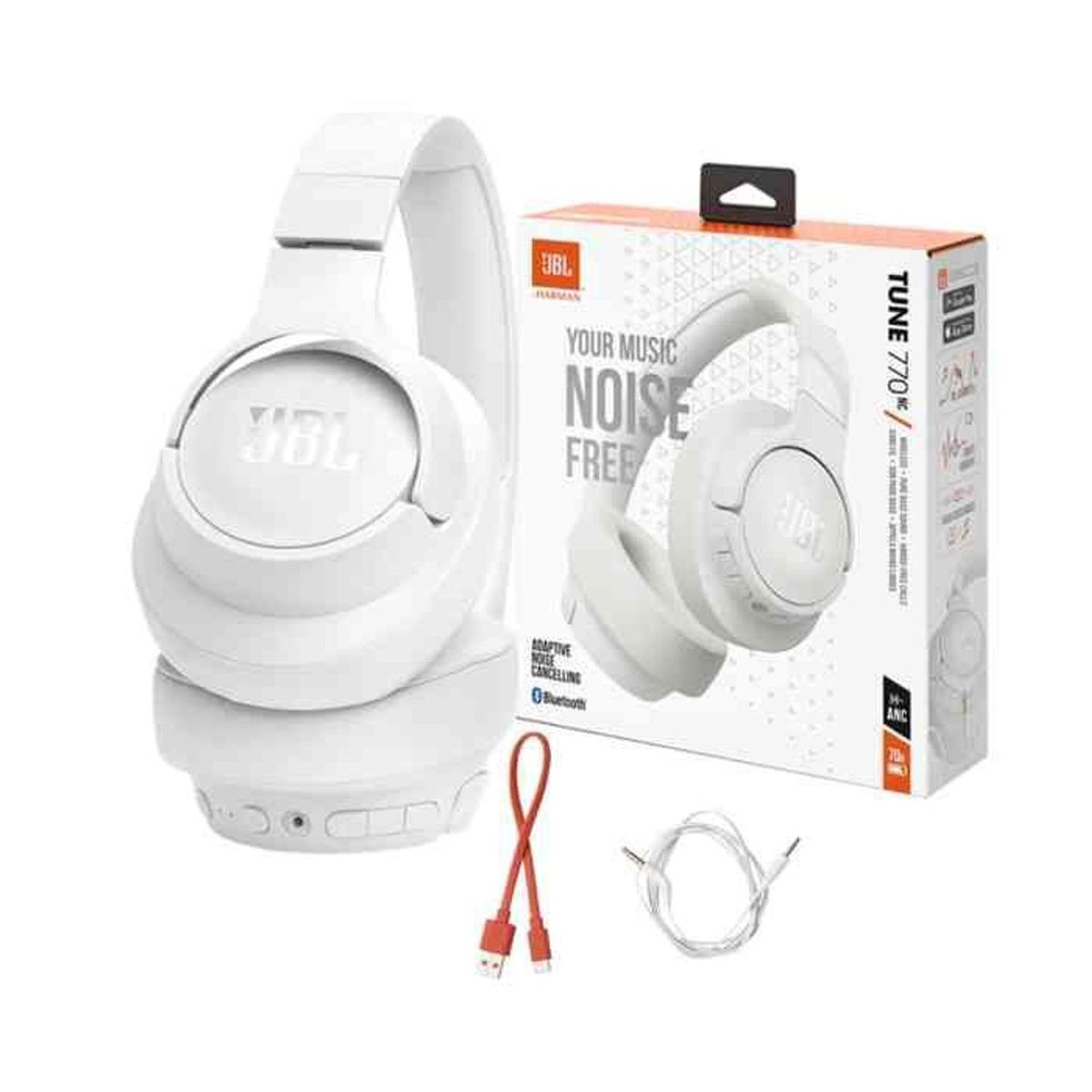 JBL - AUDIFONO JBL TUNE 770 NC BLUETOOTH BLANCO