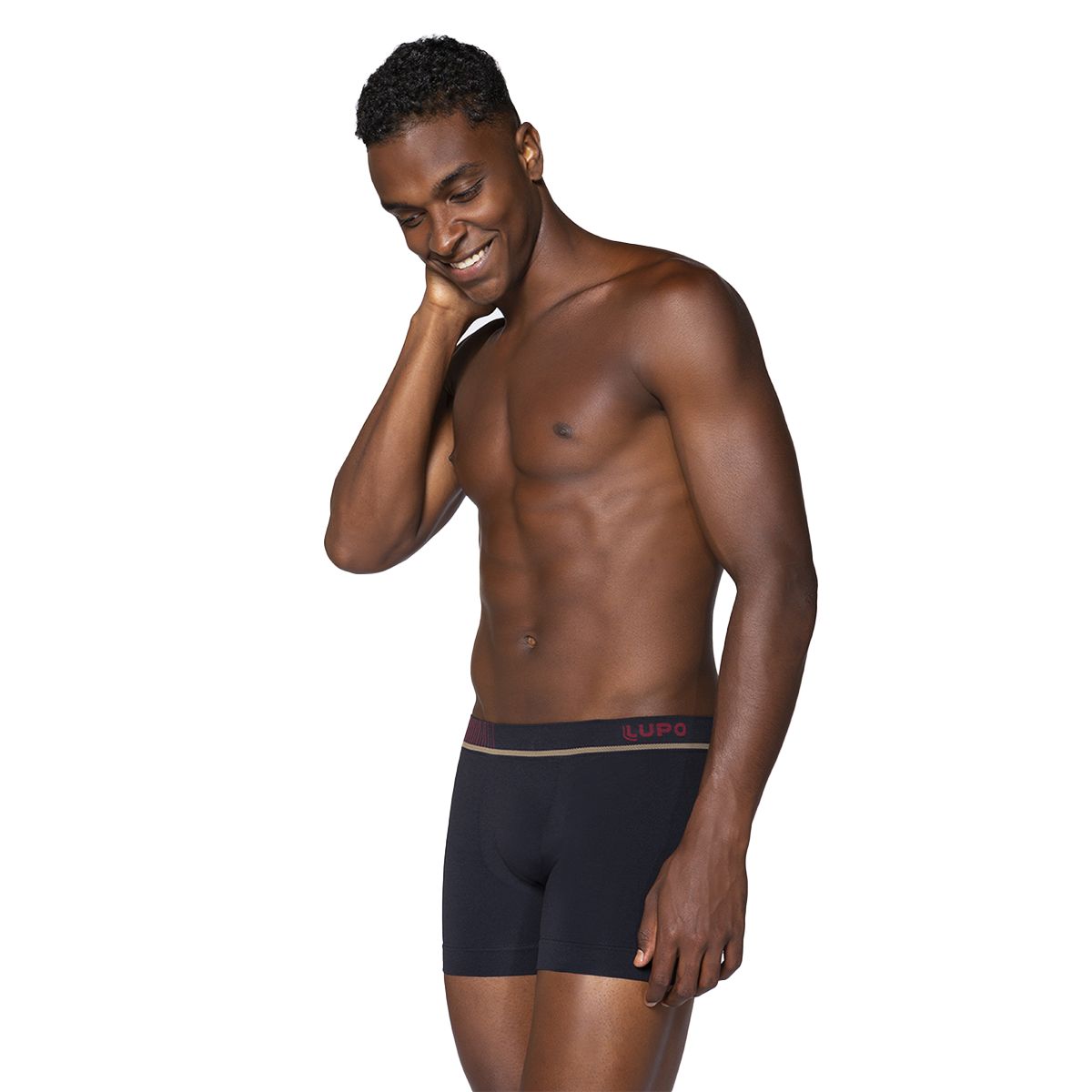 GENERICO - Boxer Sin Costuras Antibacterial de Microfibra Lupo