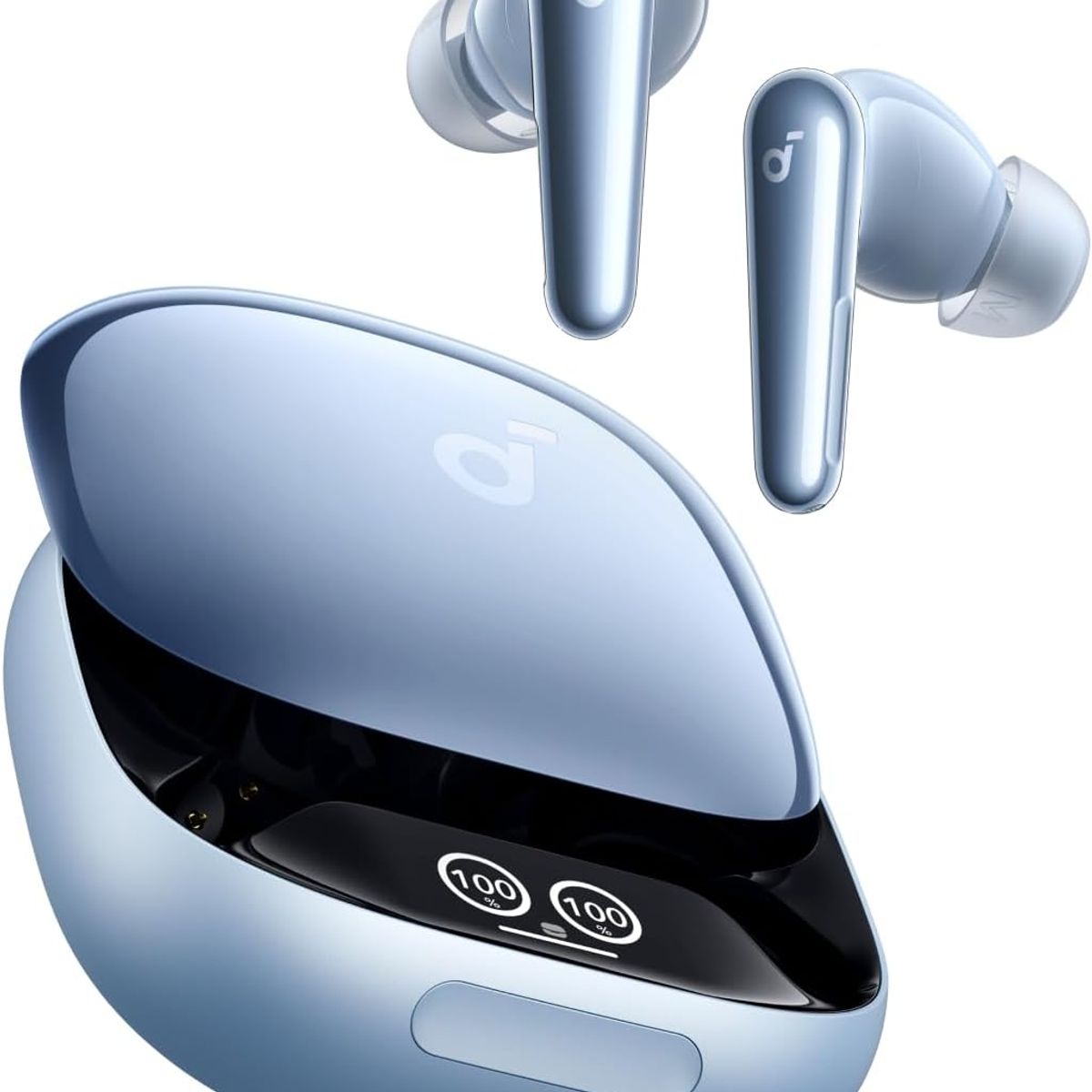 SOUNDCORE - Soundcore Liberty 4 NC True-Wireless Earbuds - Celeste