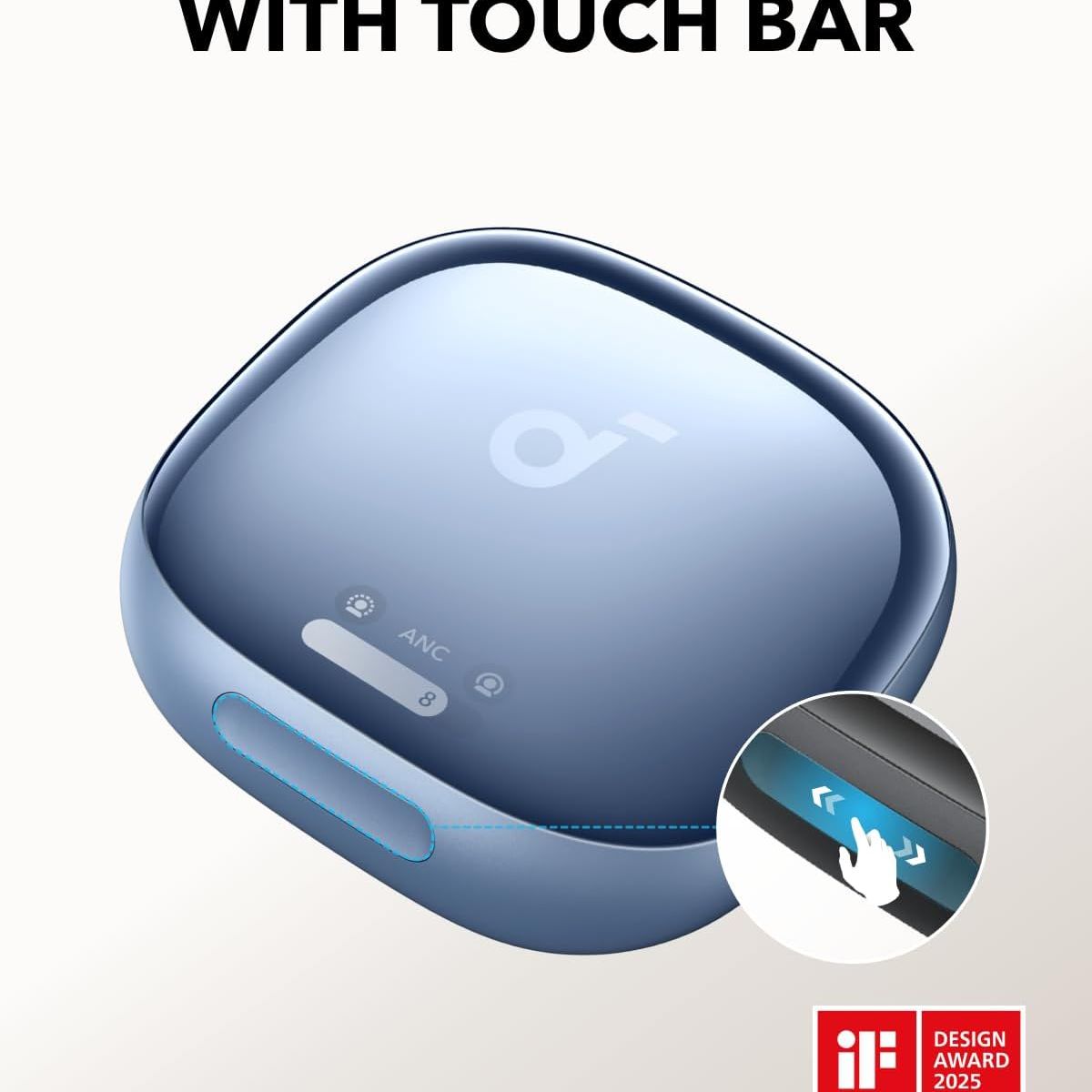 SOUNDCORE - Soundcore Liberty 4 NC True-Wireless Earbuds - Celeste