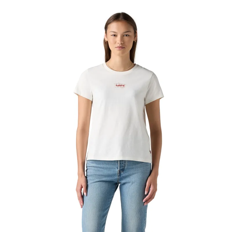 LEVIS - Polo Mujer The Perfect Tee Blanco Levis