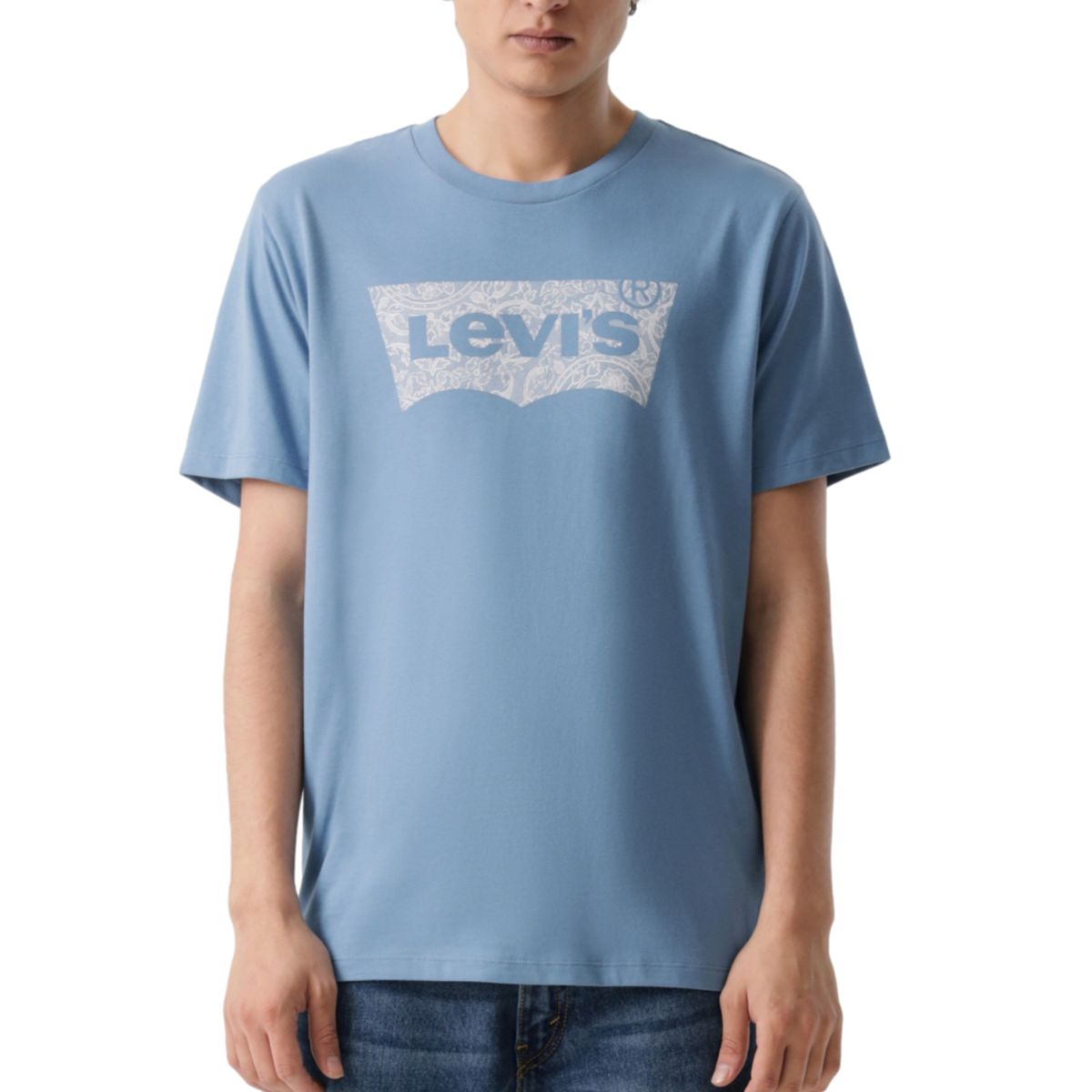 LEVIS - Polo Hombre Graphic Crewneck Tee Azul Levis