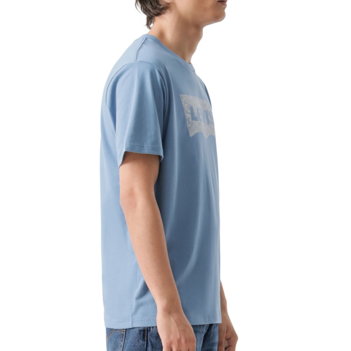 LEVIS - Polo Hombre Graphic Crewneck Tee Azul Levis