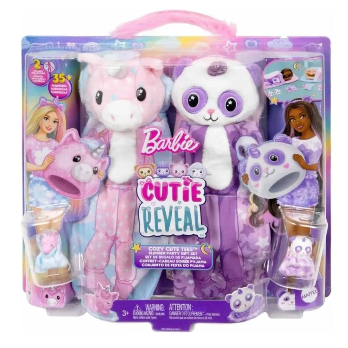 BARBIE - Barbie Cutie Reveal Pack 2 Set Pijamada