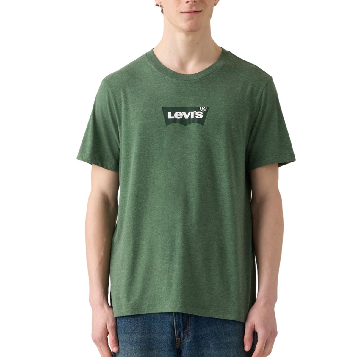 LEVIS - Polo Hombre Graphic Crewneck Tee Verde Levis