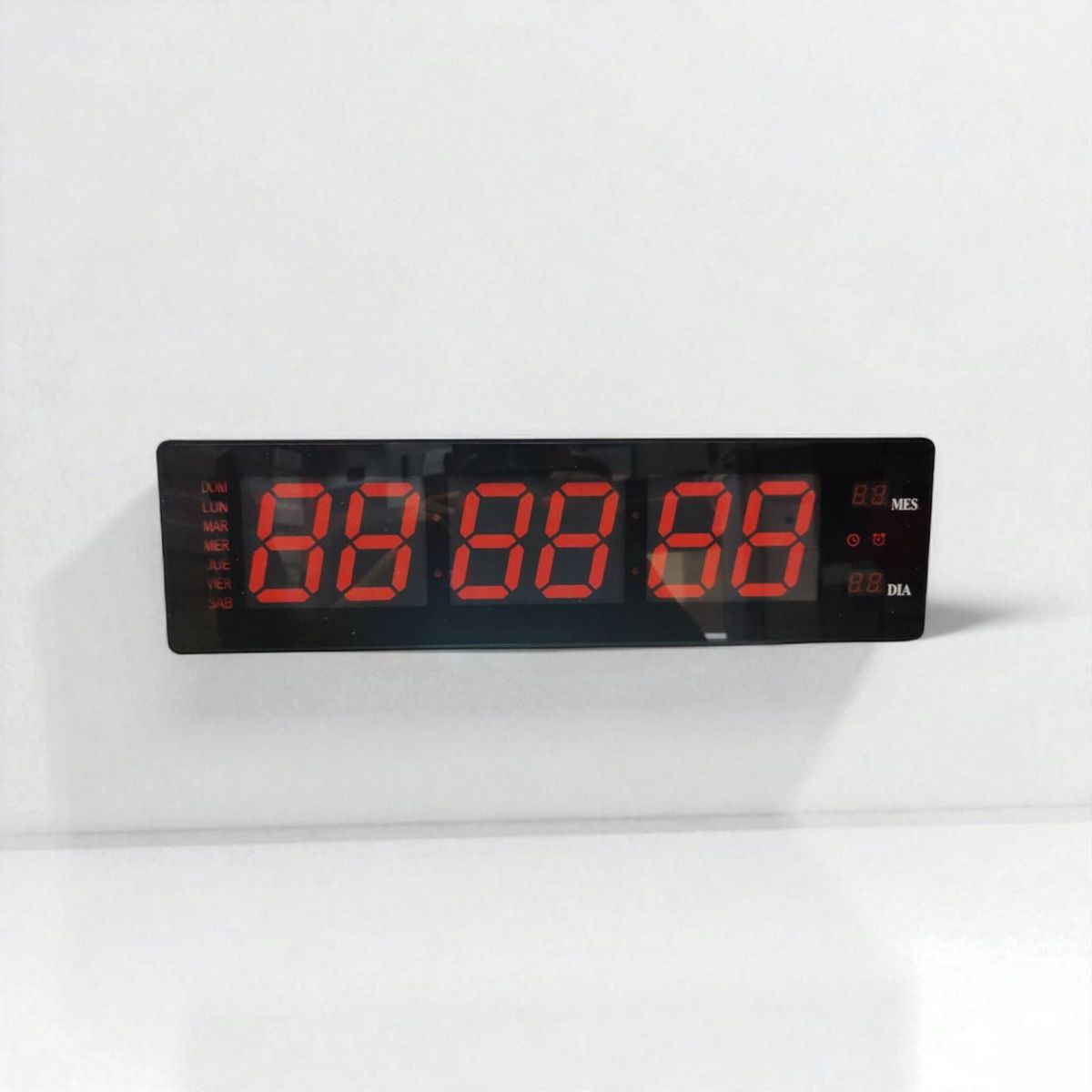 GENERICO - Reloj de Pared con Temporisador Cronometro y control 49x14cm