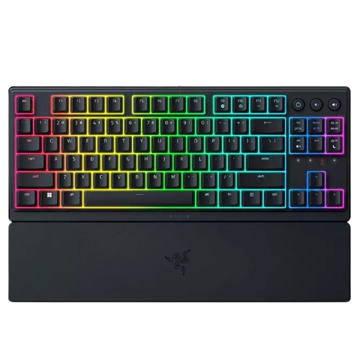 RAZER - Teclado Razer Ornata V3 TKL Chroma Mecha Menbrana Negro US Teclas Bajo Perfil