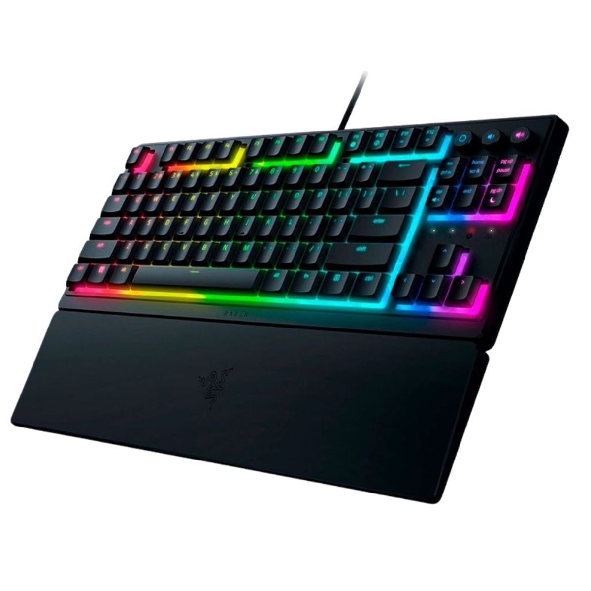 RAZER - Teclado Razer Ornata V3 TKL Chroma Mecha Menbrana Negro US Teclas Bajo Perfil