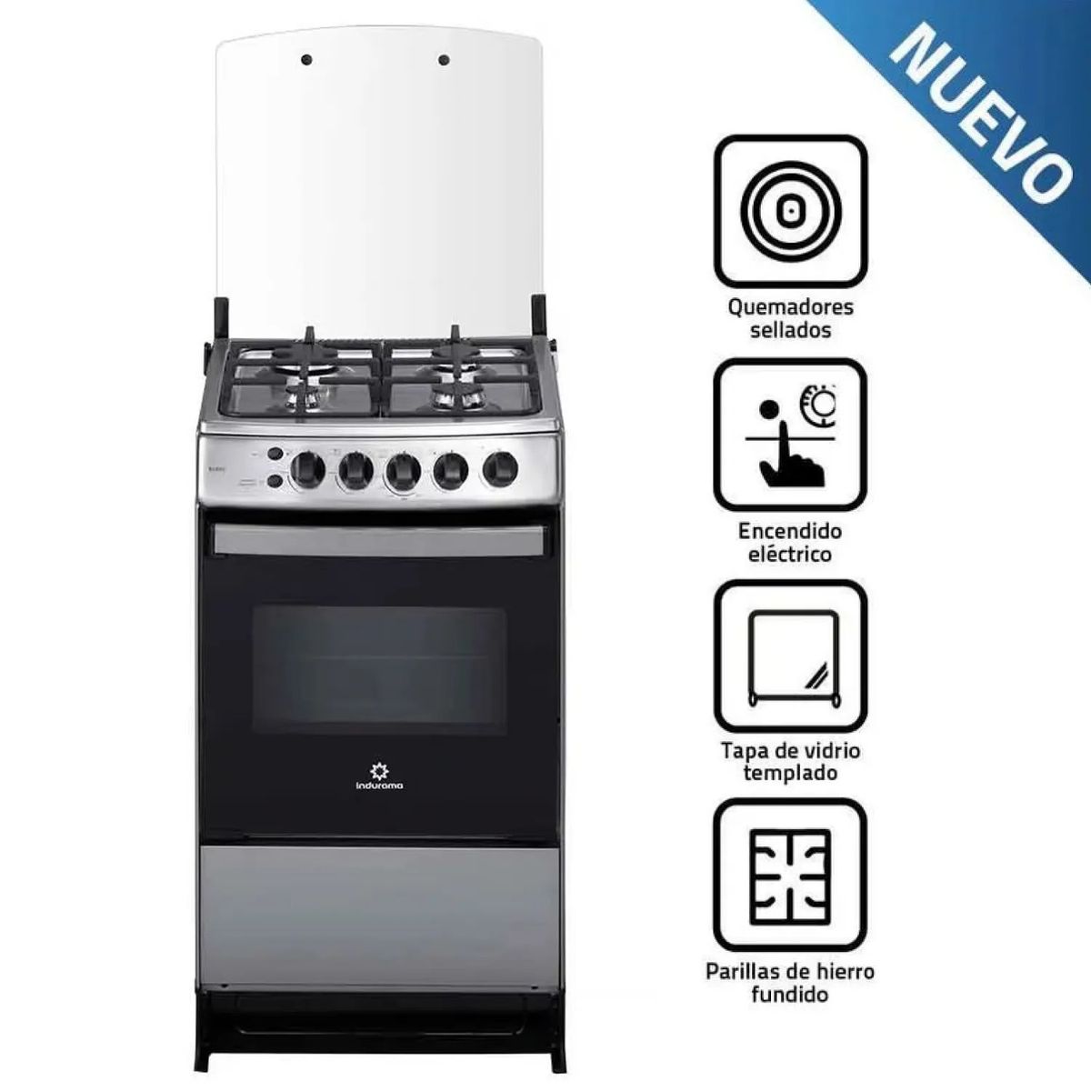 INDURAMA - COCINA A GAS INDURAMA BILBAO SPAZIO