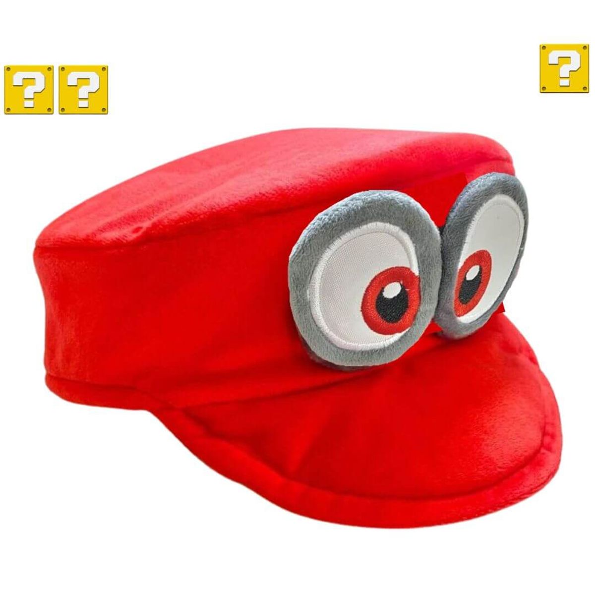 GENERICO - Gorro Mario Odyssey Rojo Importado - Niños y Adutlos