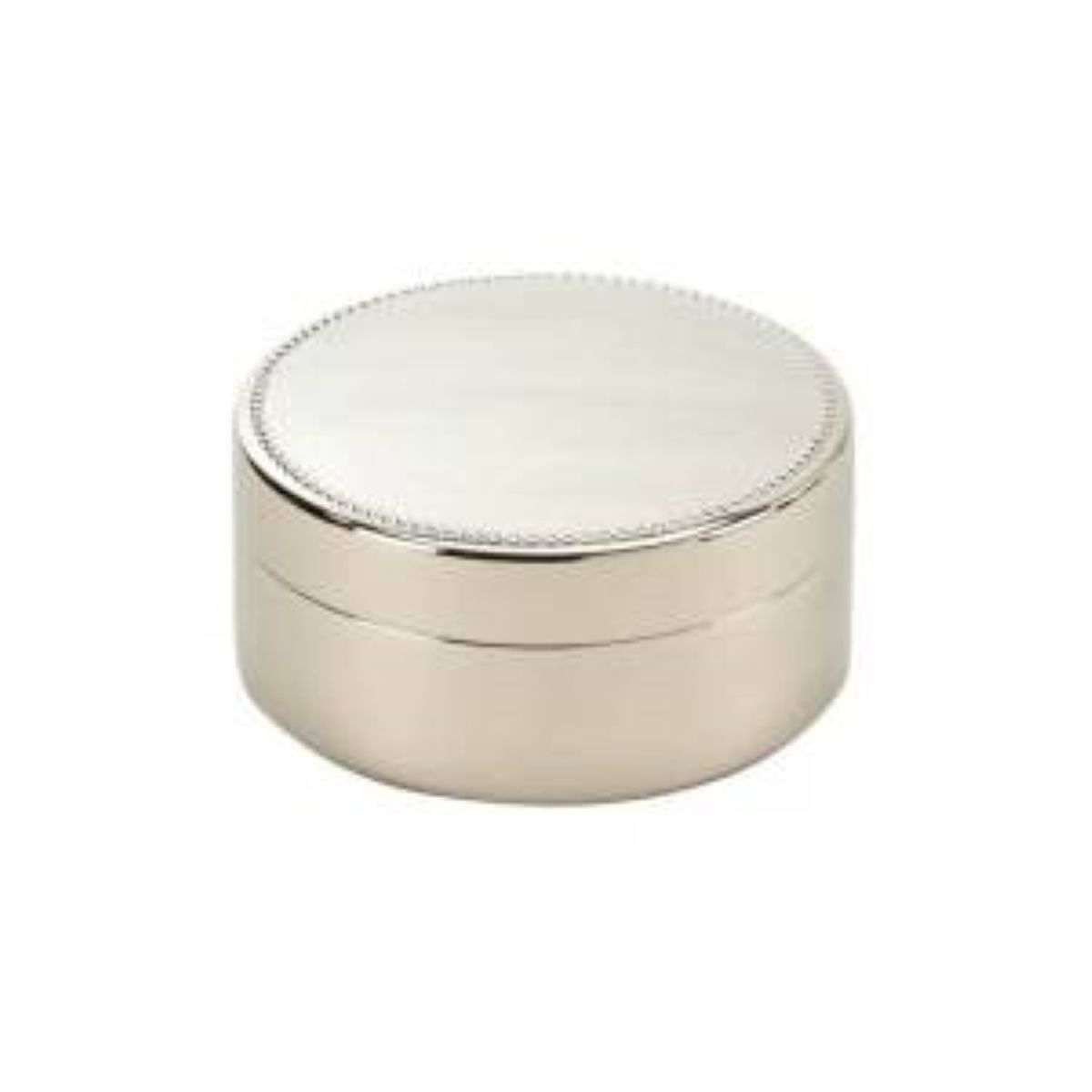 ARGENTARIA - Joyero Redondo Puntos - Silverplated