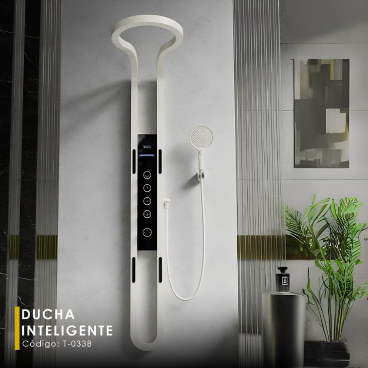 XM - DUCHA  INTELIGENTE  BLANCO  T-033B