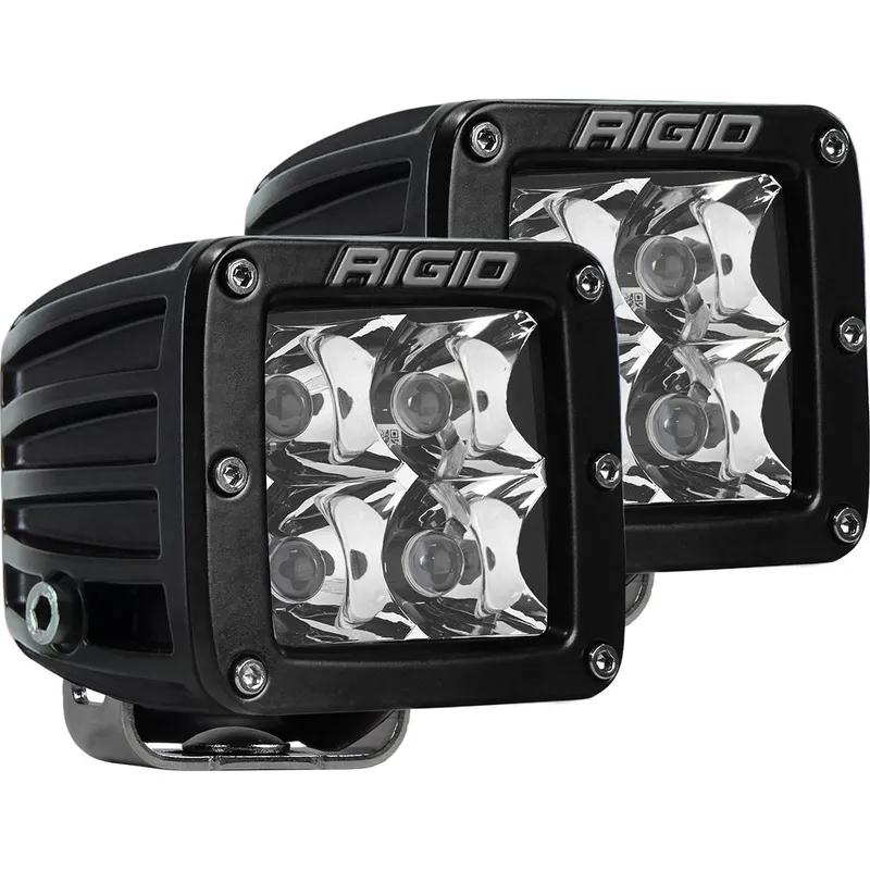 RIGID - LUCES LED D-SERIES PRO  SPOT SURFACE MOUNT / LUZ BLANCA / 2 LUCES