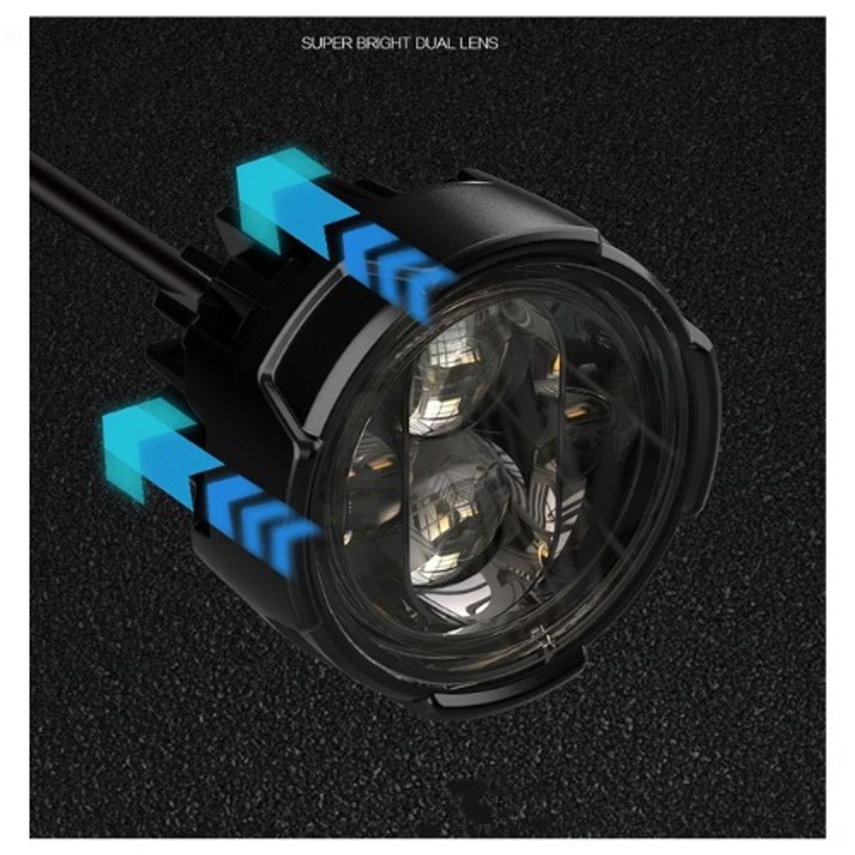GENERICO - EXPLORADOR PESADO 4 LED DUAL 10- 60V 2PCS