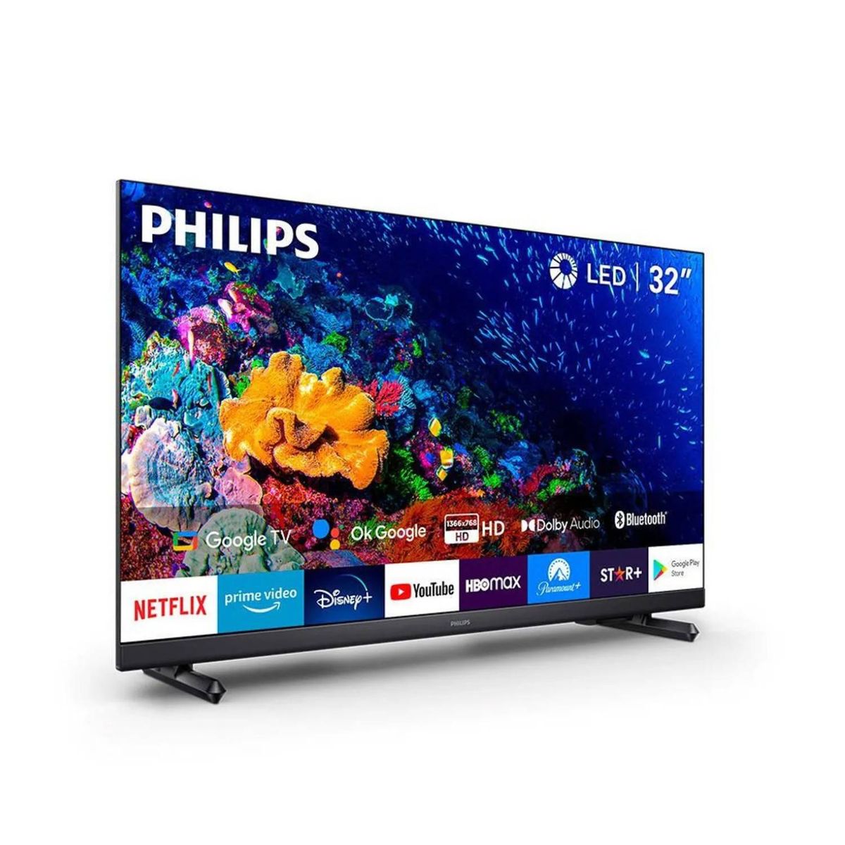 PHILIPS - Televisor PHILIPS 32 HD Google Tv 32PHD6918