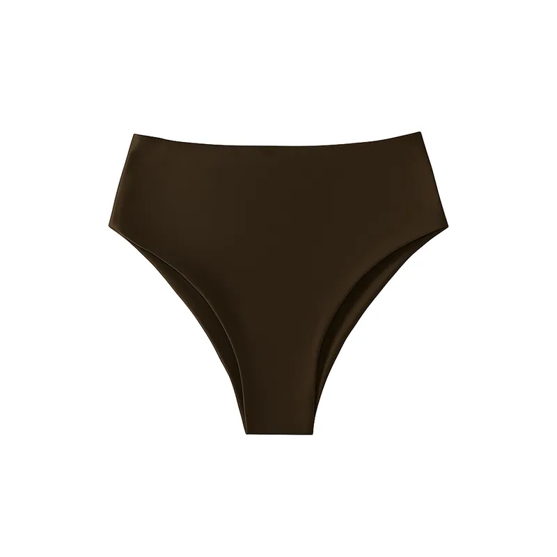 SOLARY - Calzón de Bikini Bottom Tiro Alto