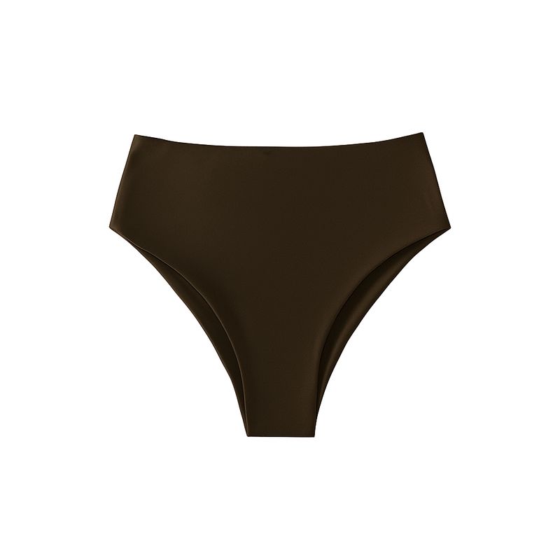 SOLARY - Calzón de Bikini Bottom Tiro Alto