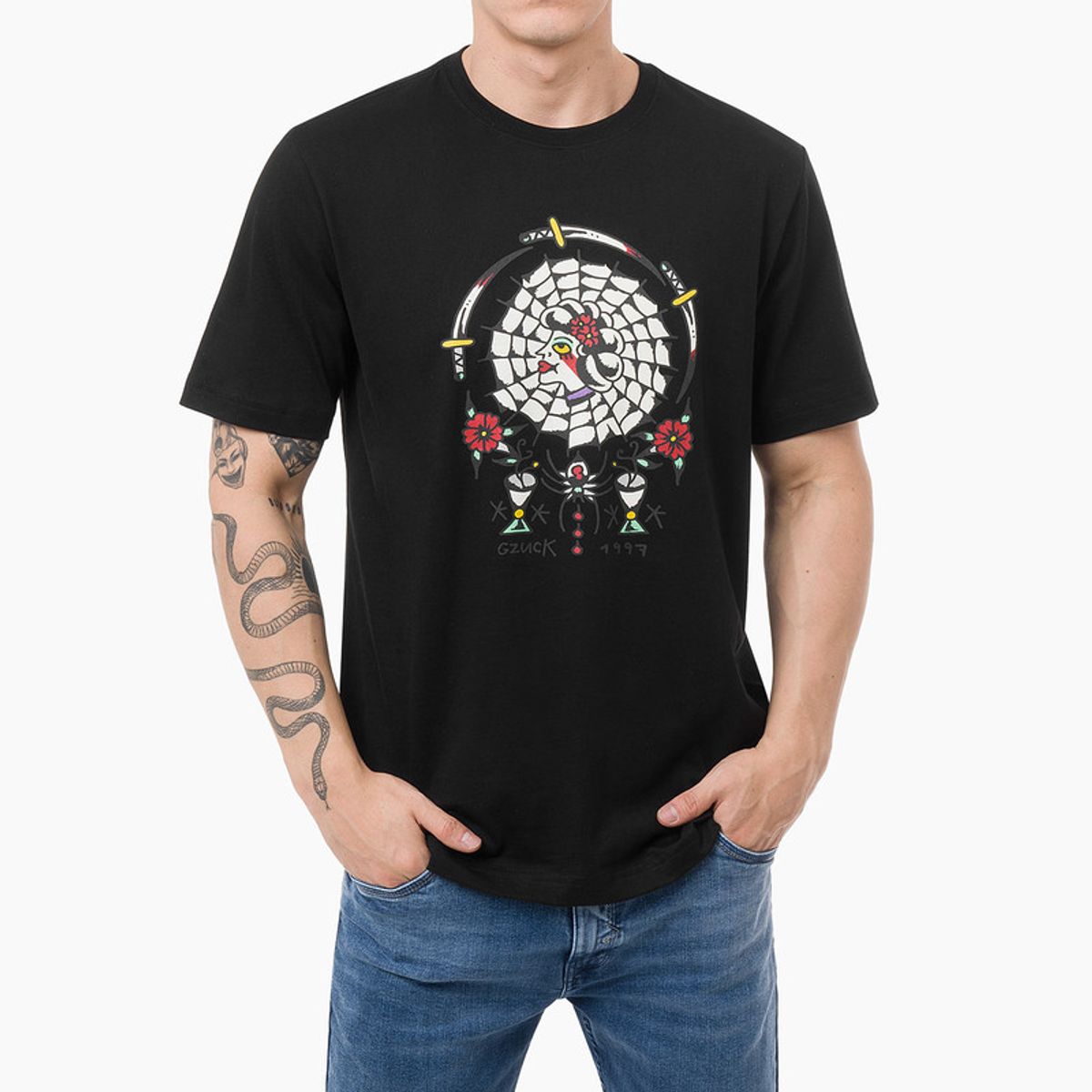 GZUCK - Polo Jersey Hombre Re-Tshirt01 Gzuck