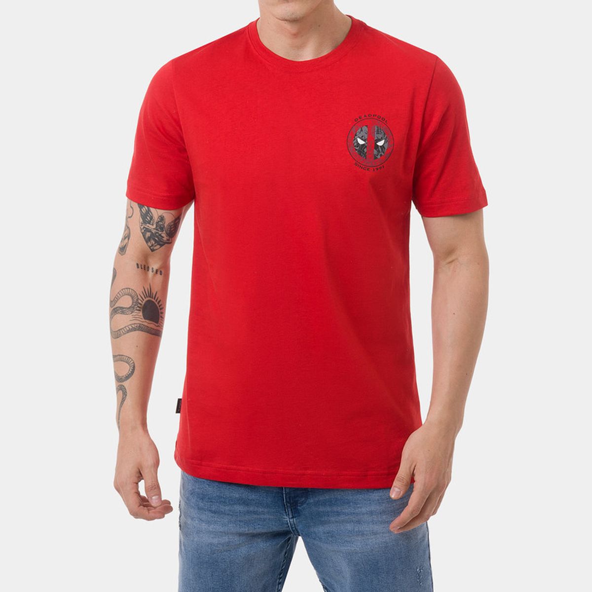 GZUCK - Polo Jersey Hombre Rouman-Marvel Gzuck