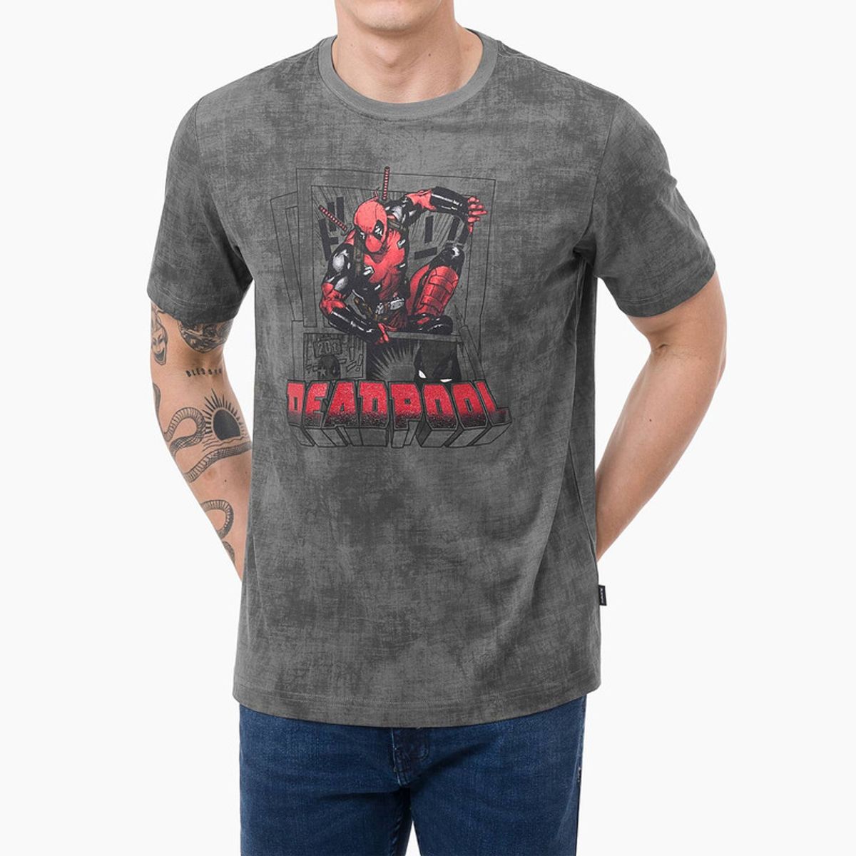 GZUCK - Polo Jersey Hombre Shiel-Marvel Gzuck