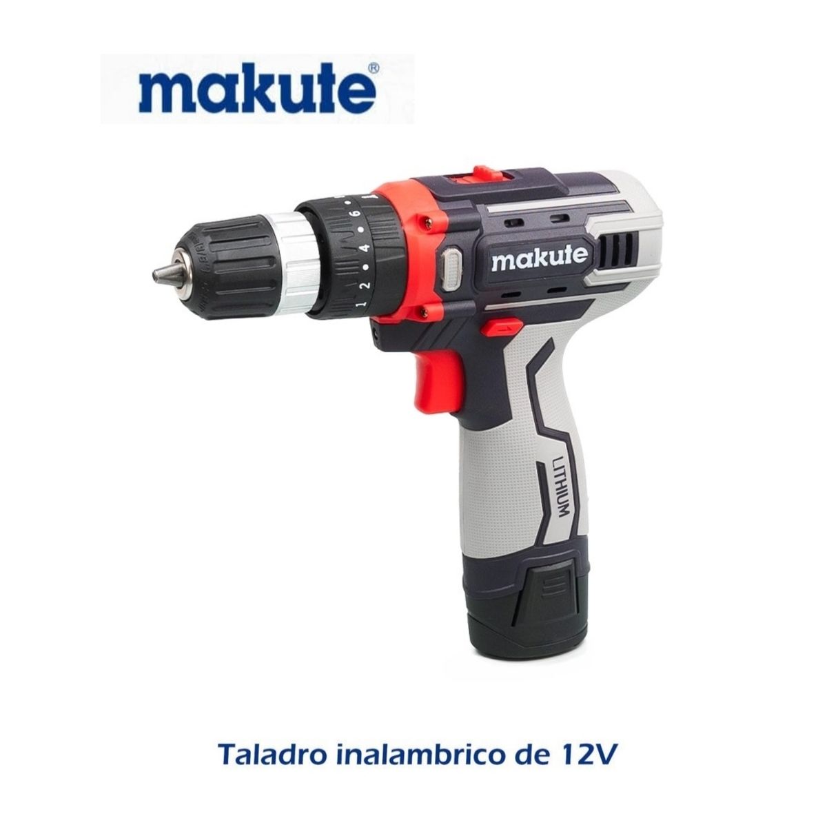 MAKUTE - Taladro Percutor de Inalambrico - 12 V   MAKUTE