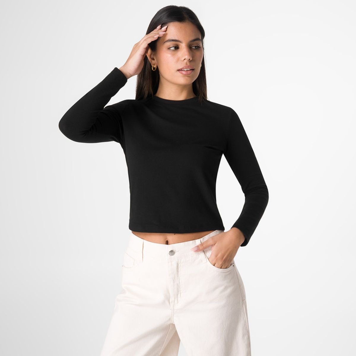 SQUEEZE - Polo Jersey Full Lycra Mujer Loara Solido Squeeze