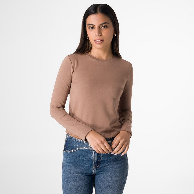 SQUEEZE - Polo Jersey Full Lycra Mujer Loara Solido Squeeze