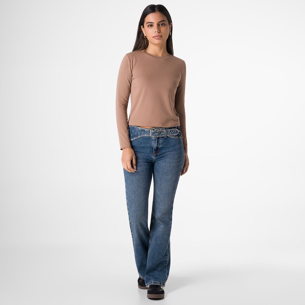 SQUEEZE - Polo Jersey Full Lycra Mujer Loara Solido Squeeze