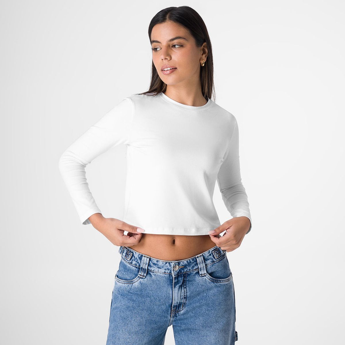 SQUEEZE - Polo Jersey Full Lycra Mujer Loara Solido Squeeze