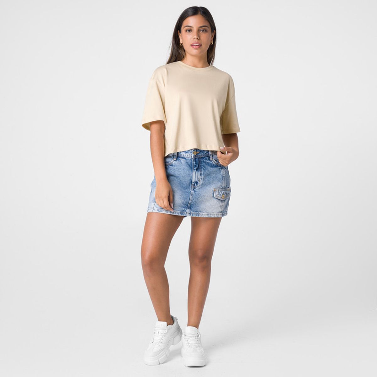 SQUEEZE - Polo Jersey Mujer Monnet Squeeze