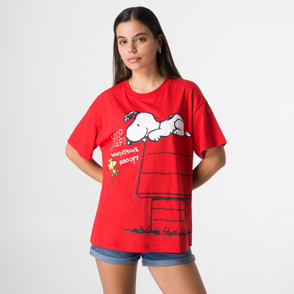 SQUEEZE - Polo Jersey Mujer Sumni-Snoopy Squeeze