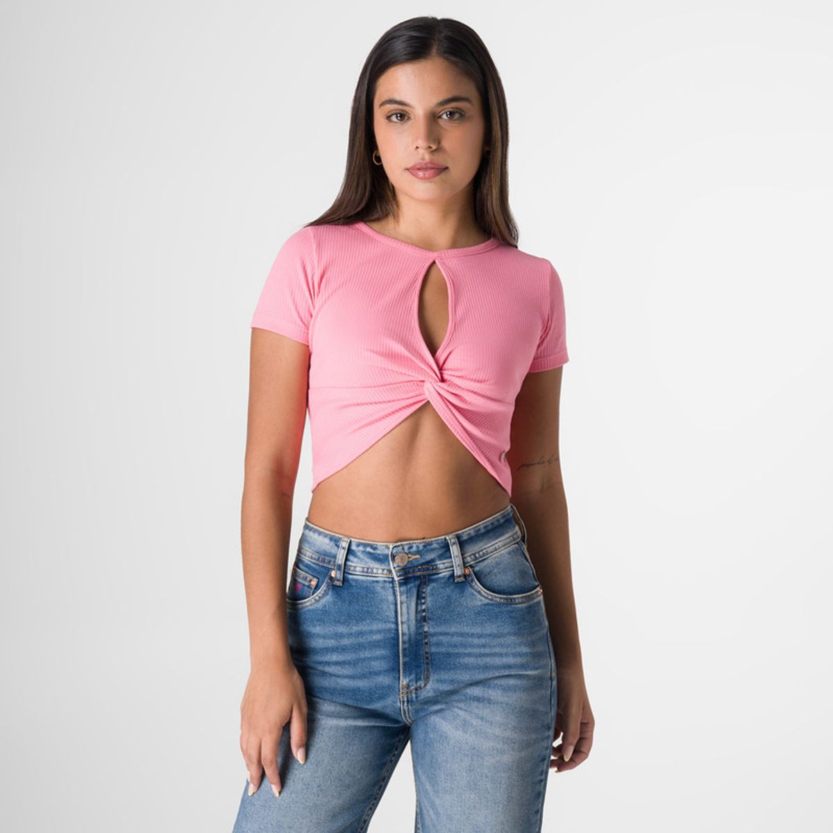 SQUEEZE - Polo Rib Lycrado Mujer Darali-S Squeeze