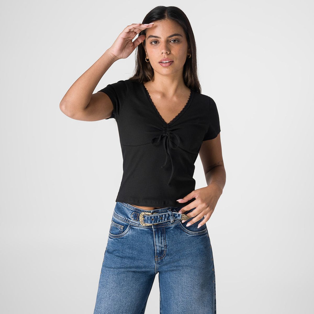SQUEEZE - Polo Moda Rib Lycrado Piazza Mujer