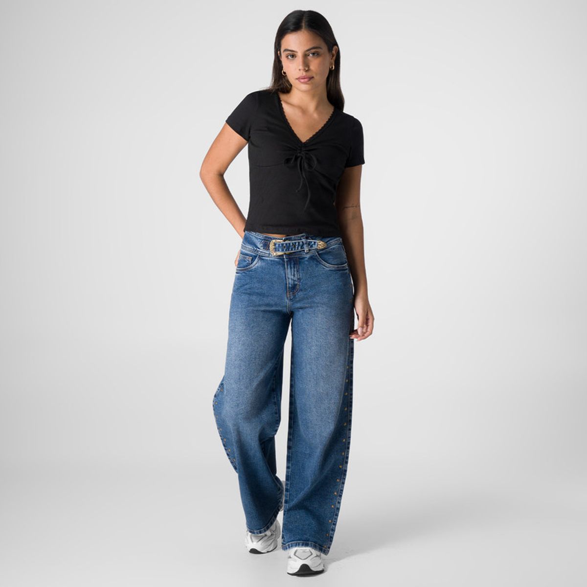 SQUEEZE - Polo Moda Rib Lycrado Piazza Mujer