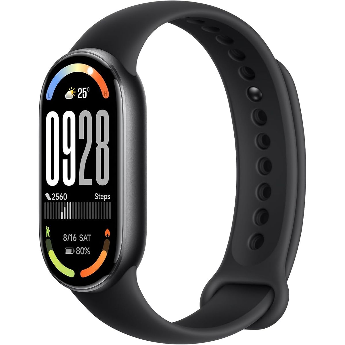 XIAOMI - Pulsera Xiaomi smart band 10, AMOLED, 60 Hz, 5ATM - NEGRO