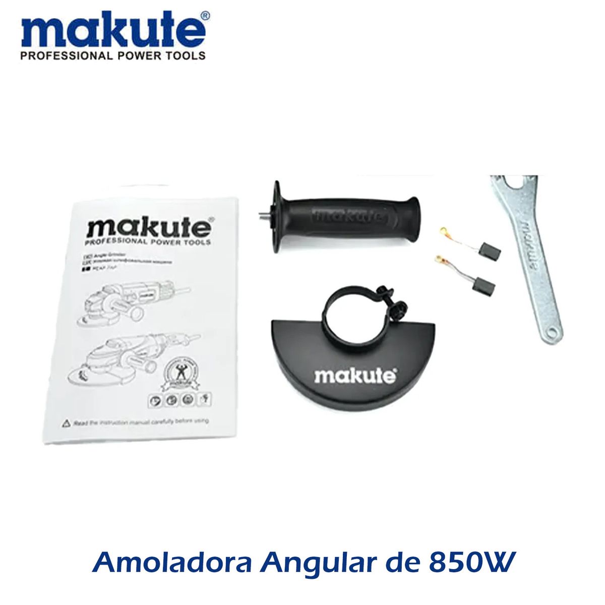 MAKUTE - AMOLADORA ANGULAR 4.5 - 115 mm 850 W