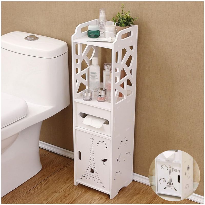 INSPIRA MARKET - Organizador Estante de Baño Porta Papel