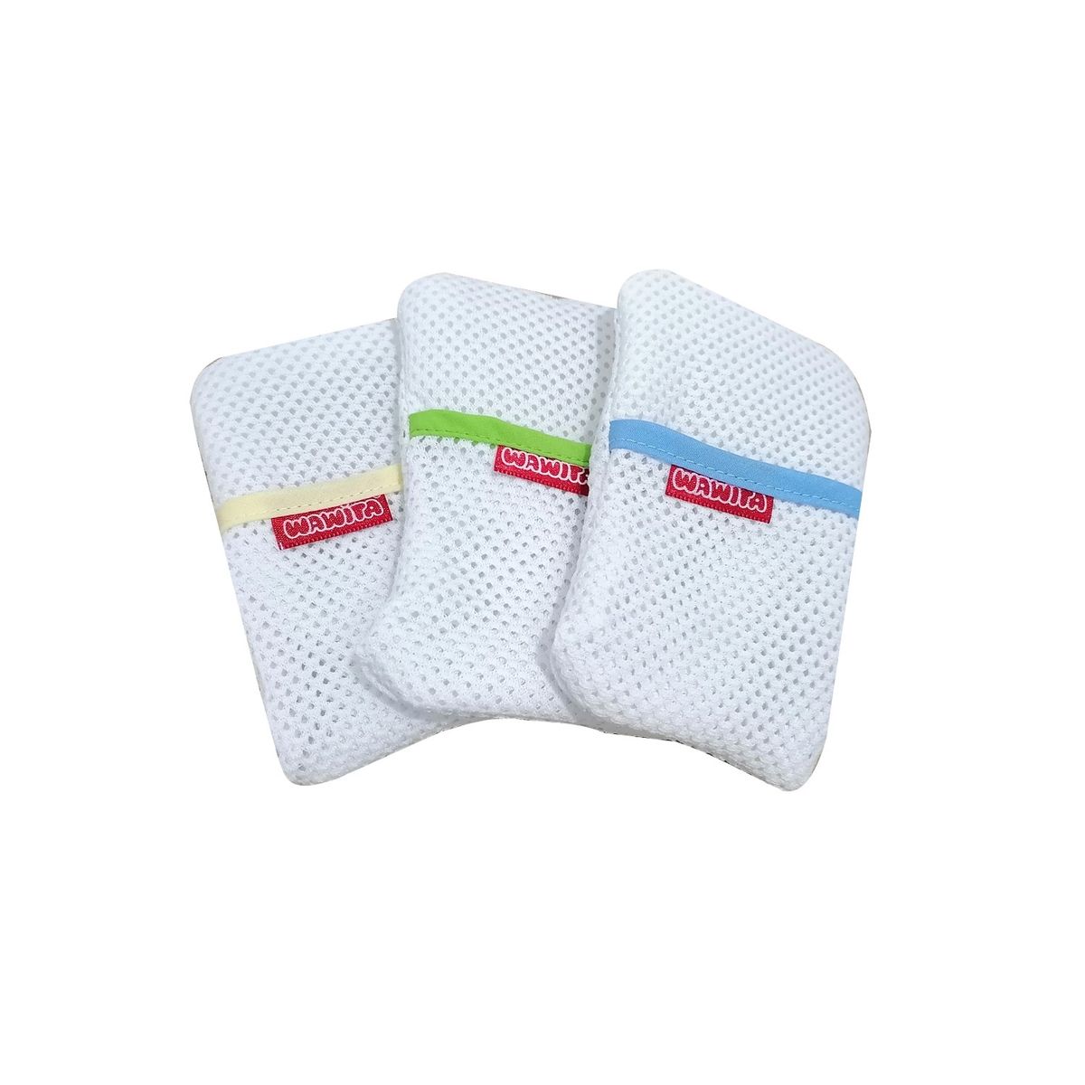 GENERICO - Esponja de Baño Bebé Set de 3 Unidades