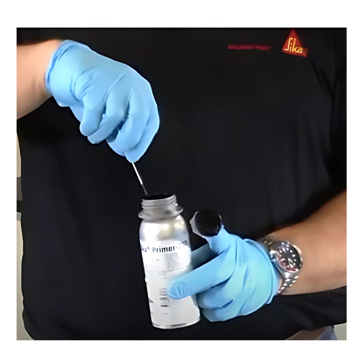 SIKA - Sikaflex 252 x300ml Negro + Imprimante Sika Primer-207 x250ml