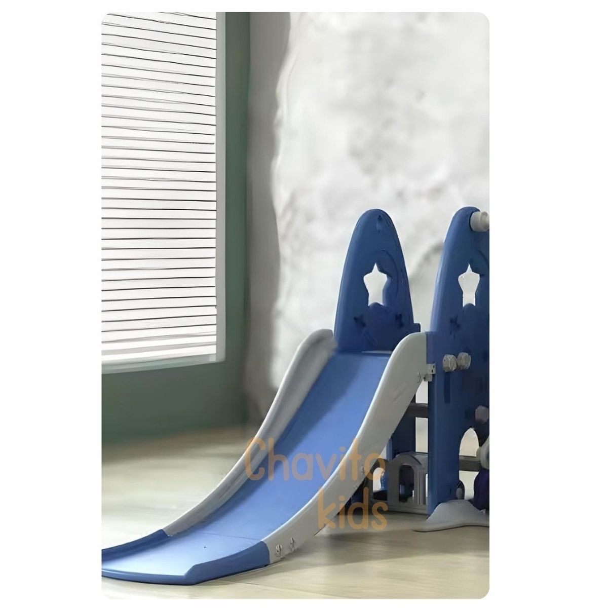 GENERICO - CORRAL CIRCUITO PLEGABLE ELEFANTE AZUL