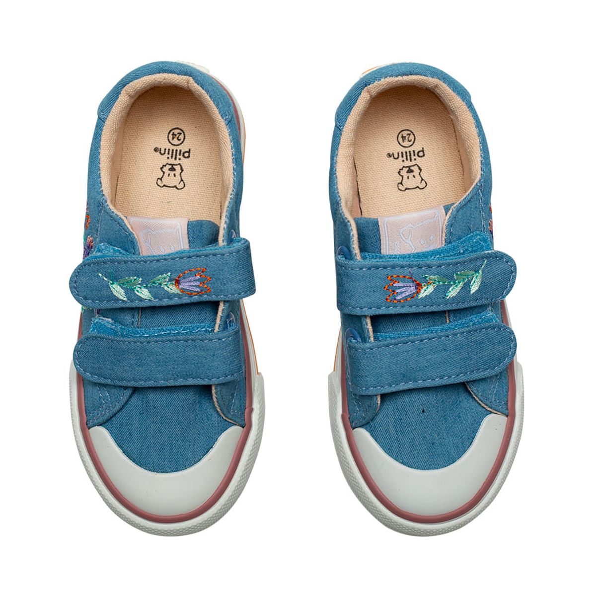 PILLIN - Zapatilla Bebe Niña PZU44DEN26