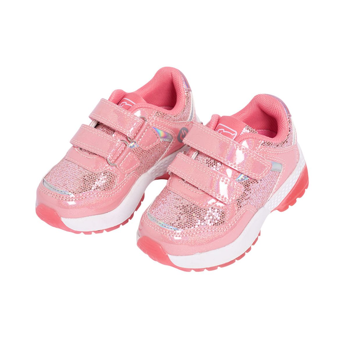 PILLIN - Zapatilla Luces Bebe Niña PZU100ROS28