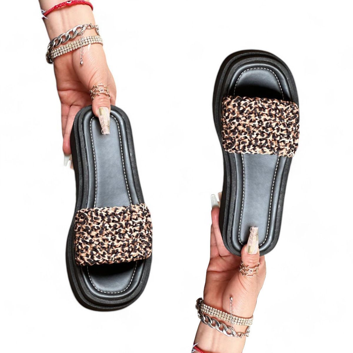 GENERICO - Sandalia Mujer Yomar Trenzado 2086L-43 Color Print