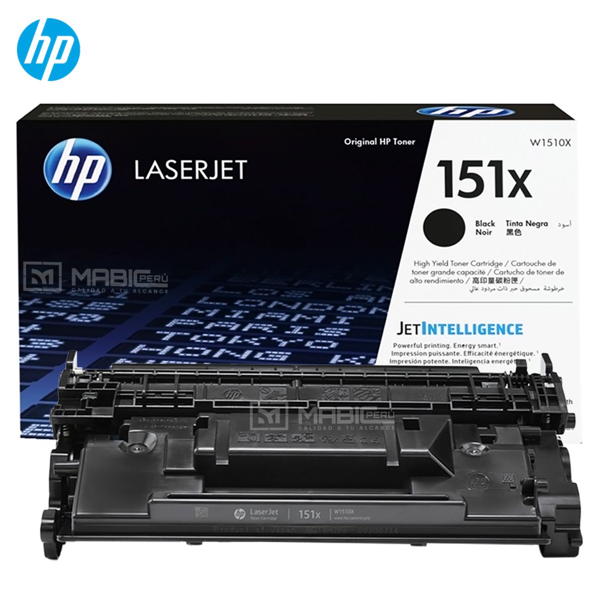HP - TONER HP 151X NEGRO W1510X LJ 4003 MFP 4103 ORIGINAL 9700 PÁGINAS