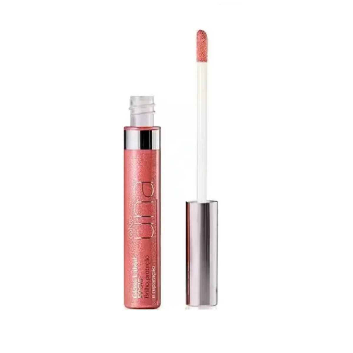 NATURA - Gloss labial rose radiance Natura Una 8ml