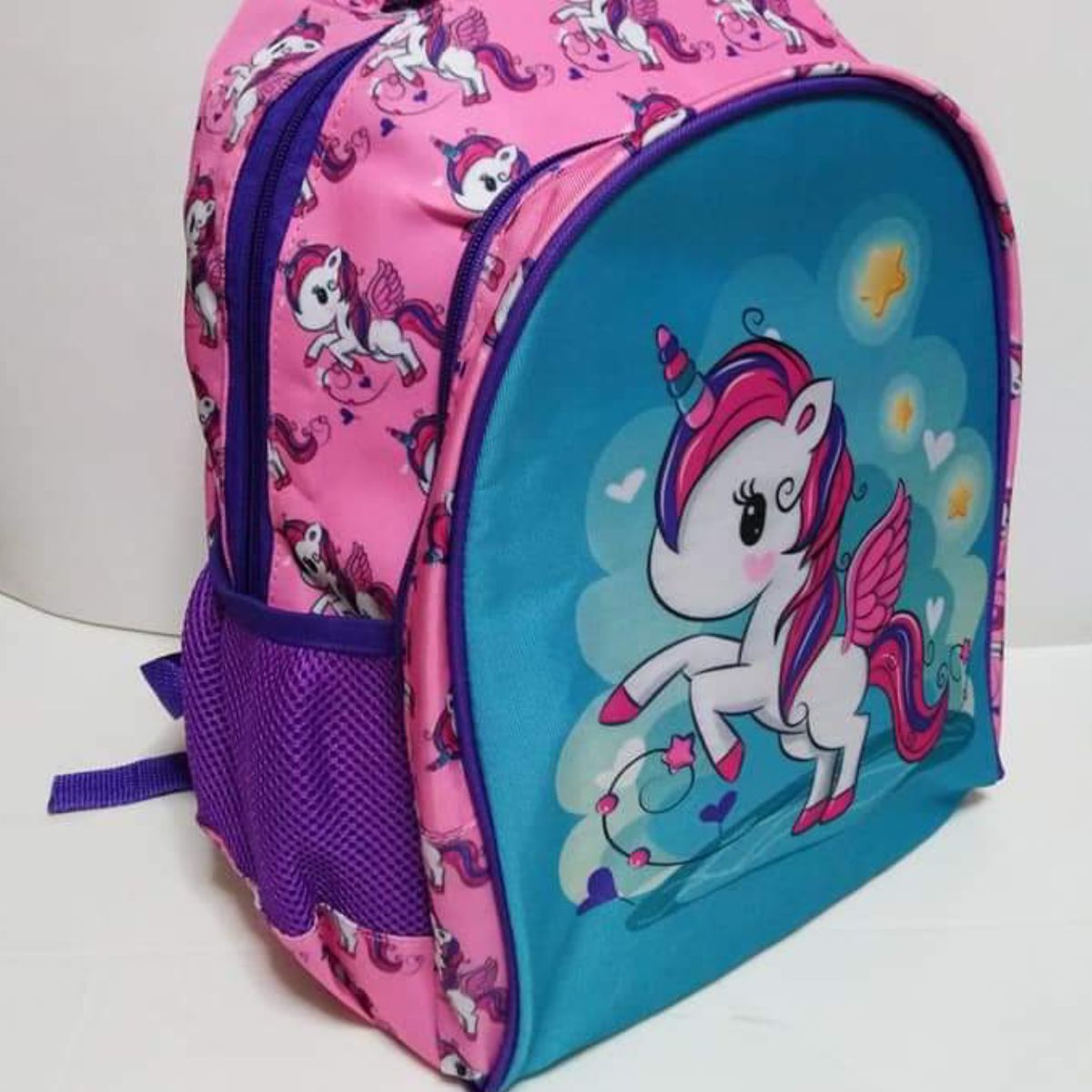 AZZORTI - Mochila unicornio infantil rosado