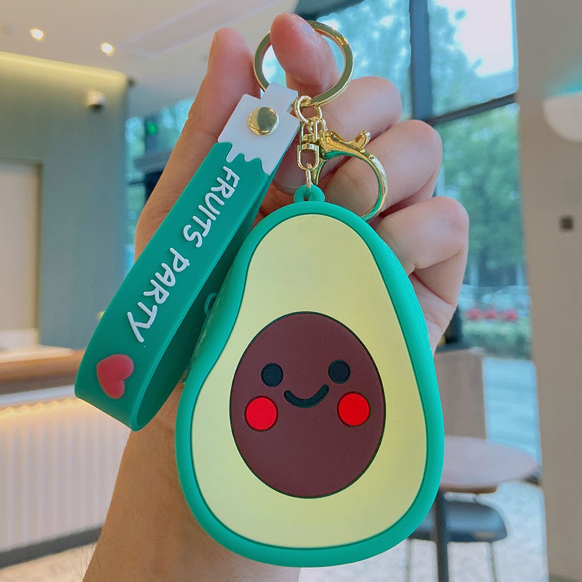 GENERICO - Llavero Monedero Palta Kawaii Pack de 12 Unidades