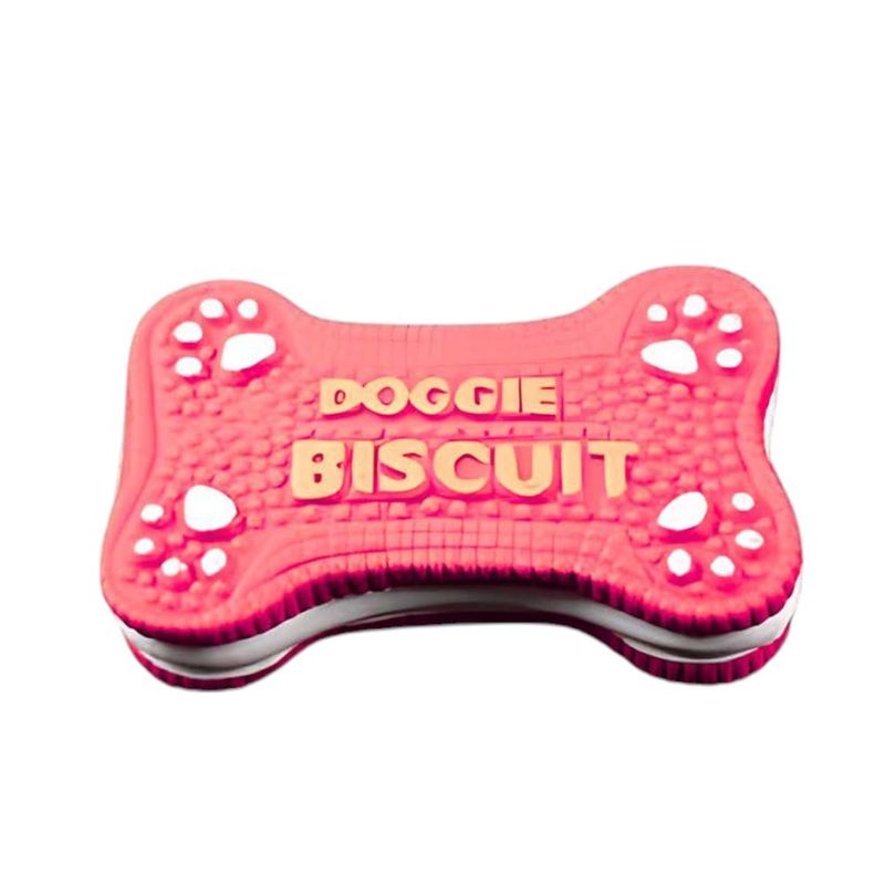 GENERICO - Huesito Doggie Toy Top-4 Color Fucsia