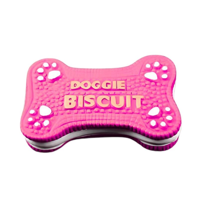 GENERICO - Huesito Doggie Toy Top-4 Color Rosado